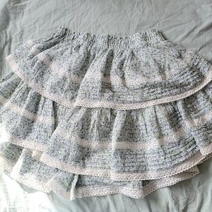 Aerie rock n' ruffle skirt, medium